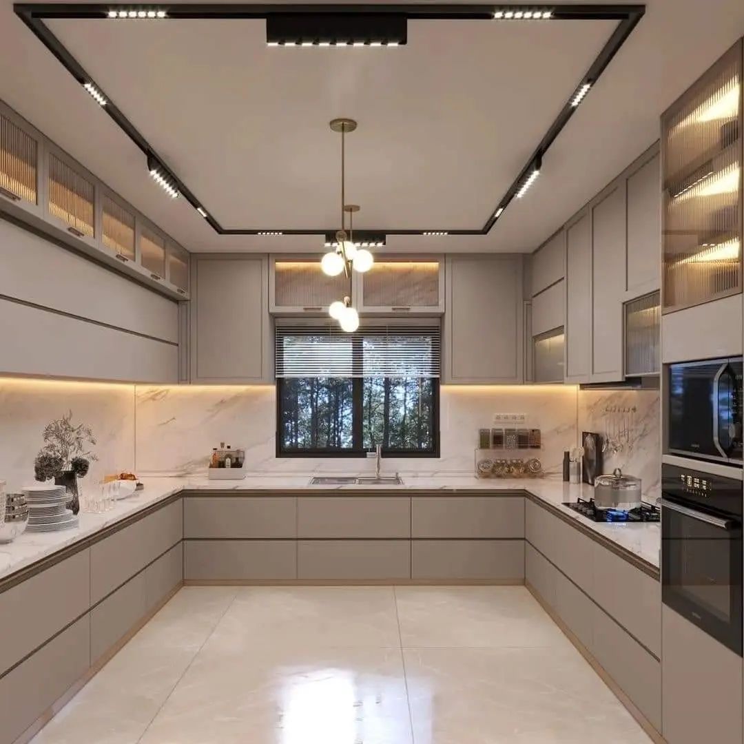 simple classy kitchen eiling design